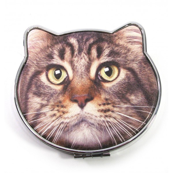 Дзеркало косметичне Кішка 8х7.5х1.5 см (30842)