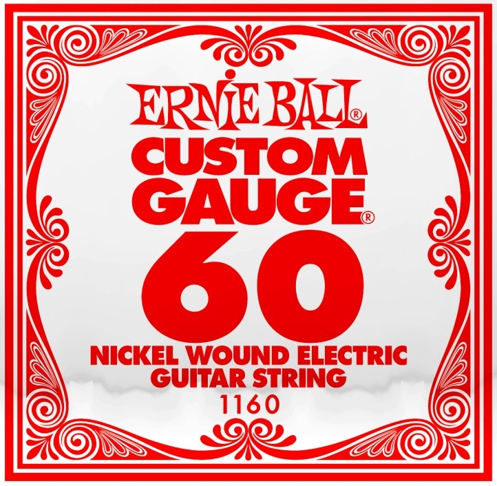 Струна Ernie Ball 1160 Nickel Wound Electric Guitar String .060