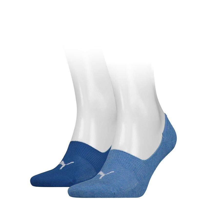 Следы Puma Unisex Footie 2-pack blue — 141011001-001 35-38