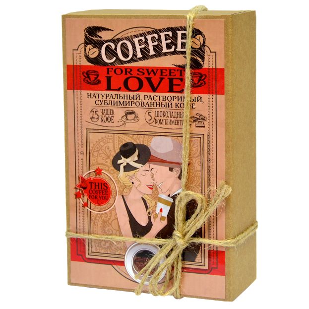 Кофейный набор Гранд Презент Love 50 г (048)