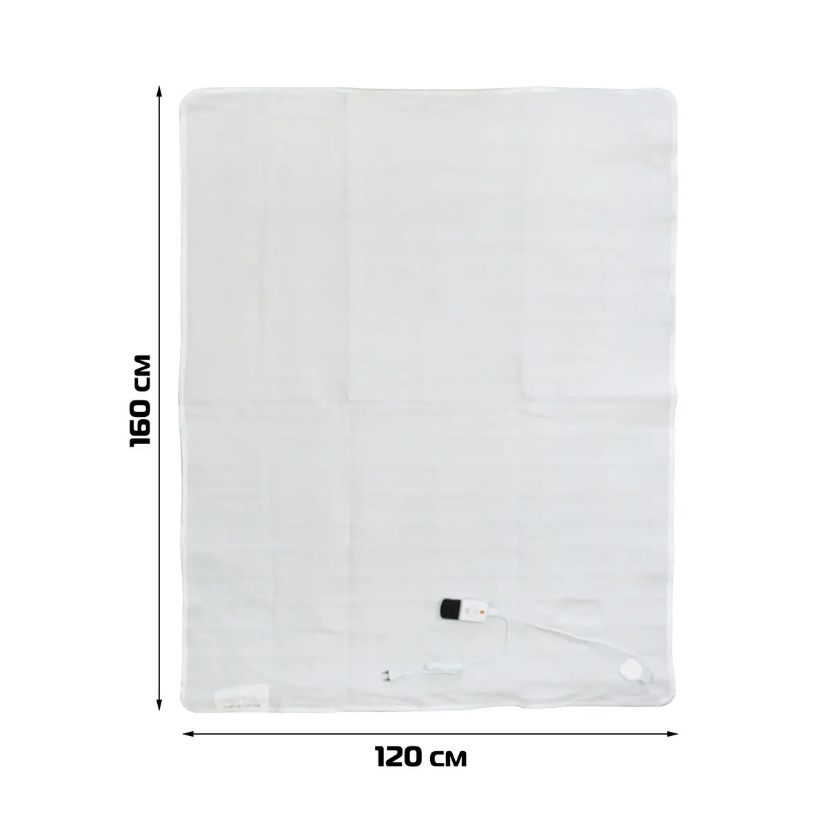 Електроковдра Warm Home YD-008 9 температурних режимів 160x120 см White (3_02525)
