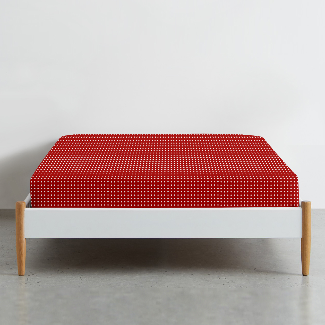 Простирадло на резинці 160х200 см RED DOTS COSAS