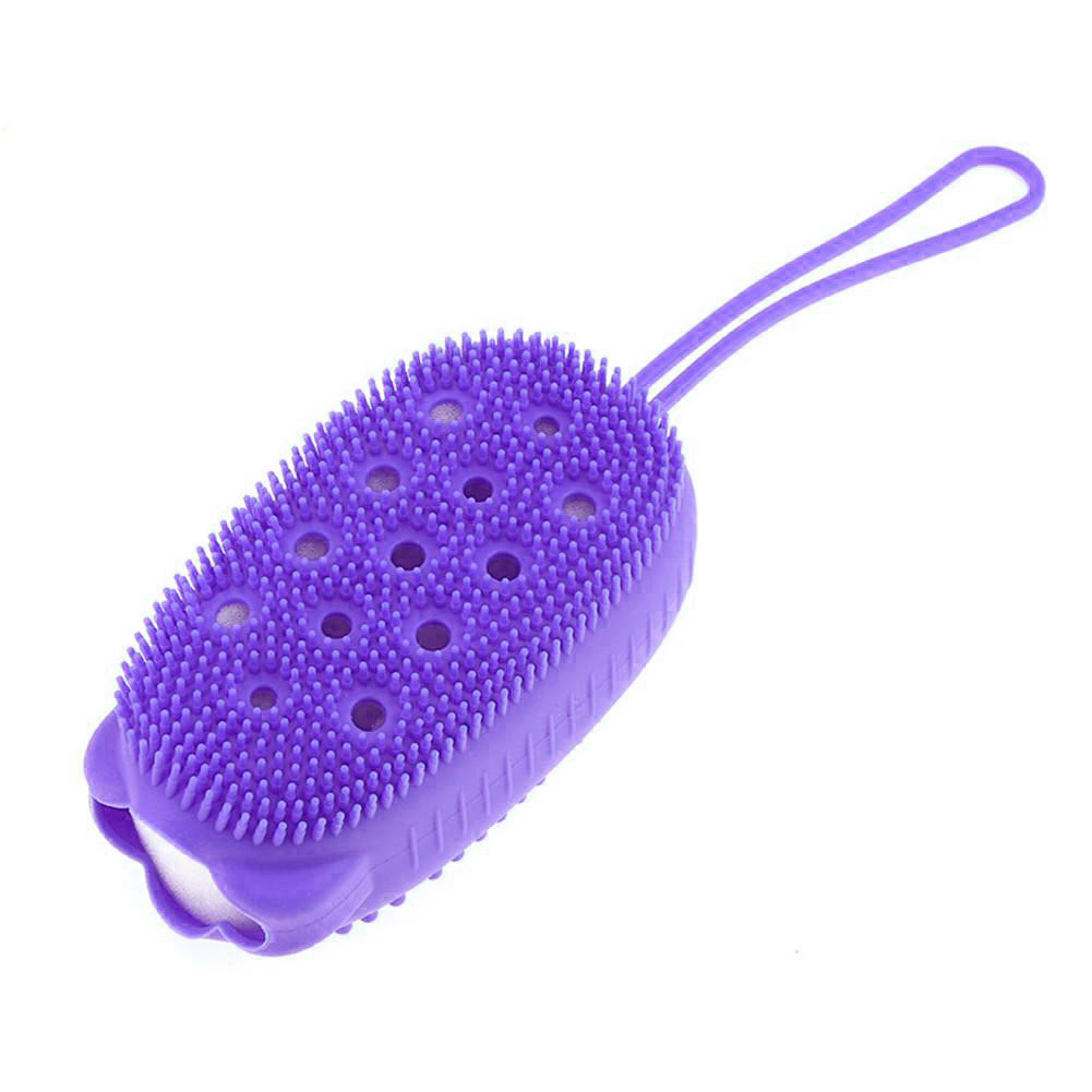 Мочалка масажна Bath Brush Purple (do151-hbr)