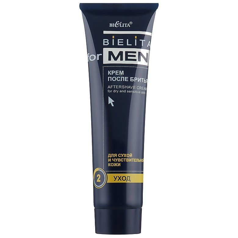 Крем после бритья с маслами лесного ореха Bielita for Men 100мл