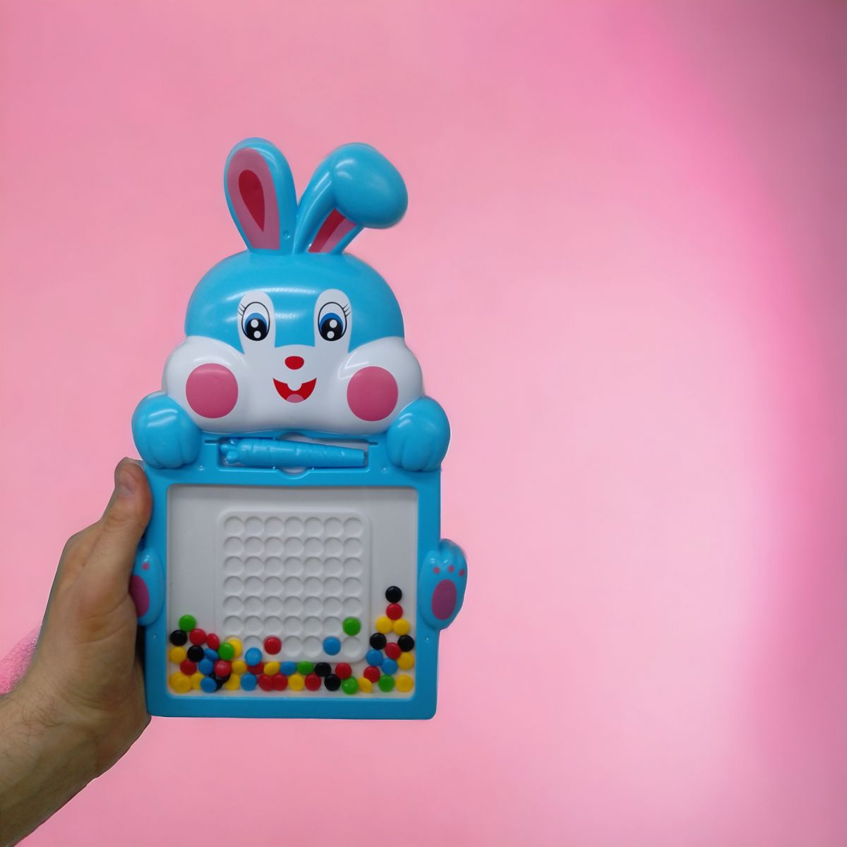 Магнитная мозаика Зайчик голубой Mic (J024)