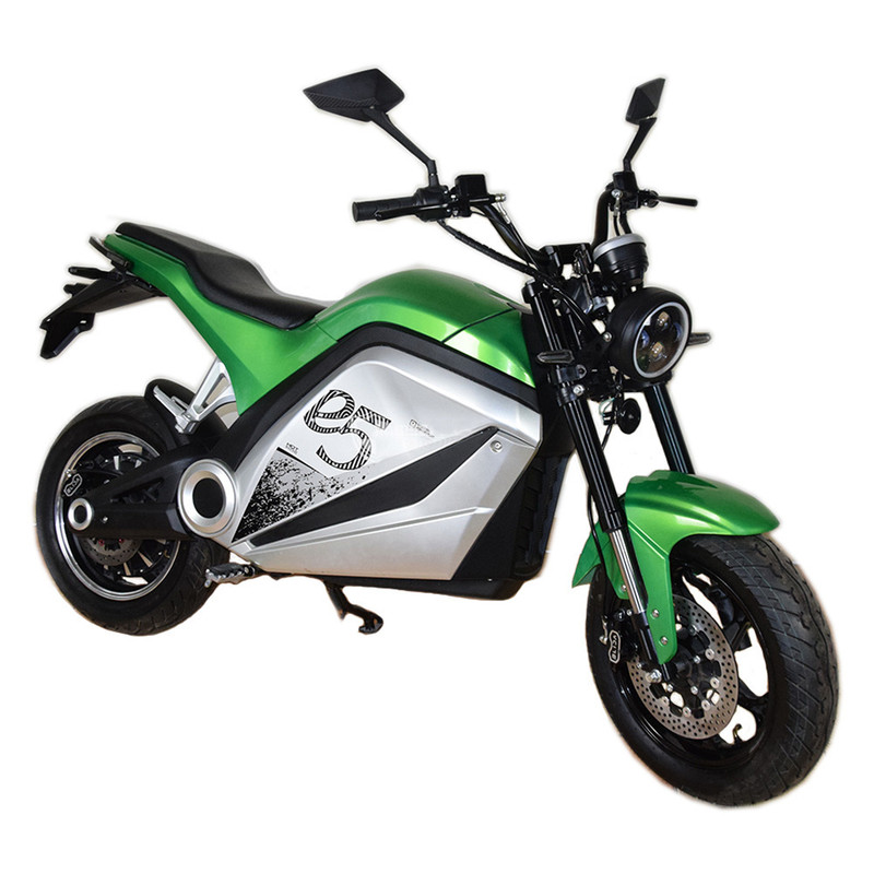 Електроскутер Wuxi Jose Electric E5 2000W 72V30Ah Зелений