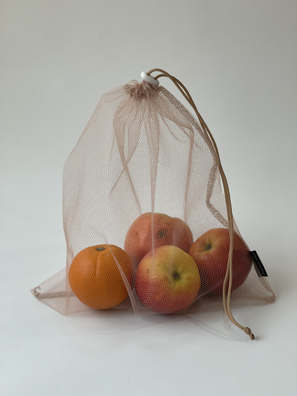 Мешки из сетки для продуктов бежевые VS Thermal Eco Bag 3 шт