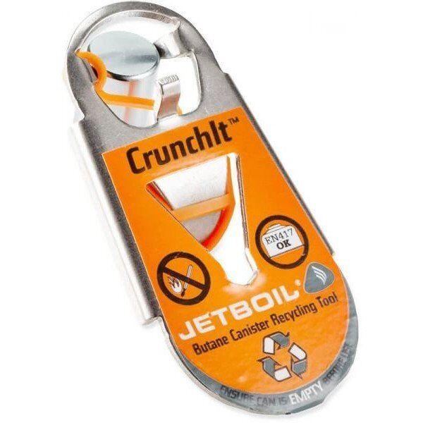 Інструмент для утилізації газових балонів Jetboil Crunch-IT Fuel Canister Recycling Tool Gray (JB CRNCH)