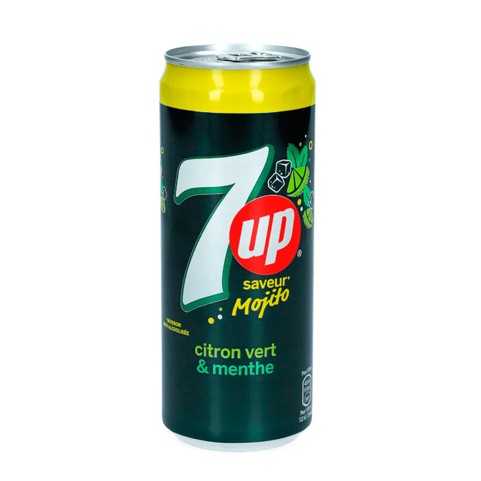 Напиток газированный 7UP Мохито Mojito Citron Vert Menthe 330мл (20263)