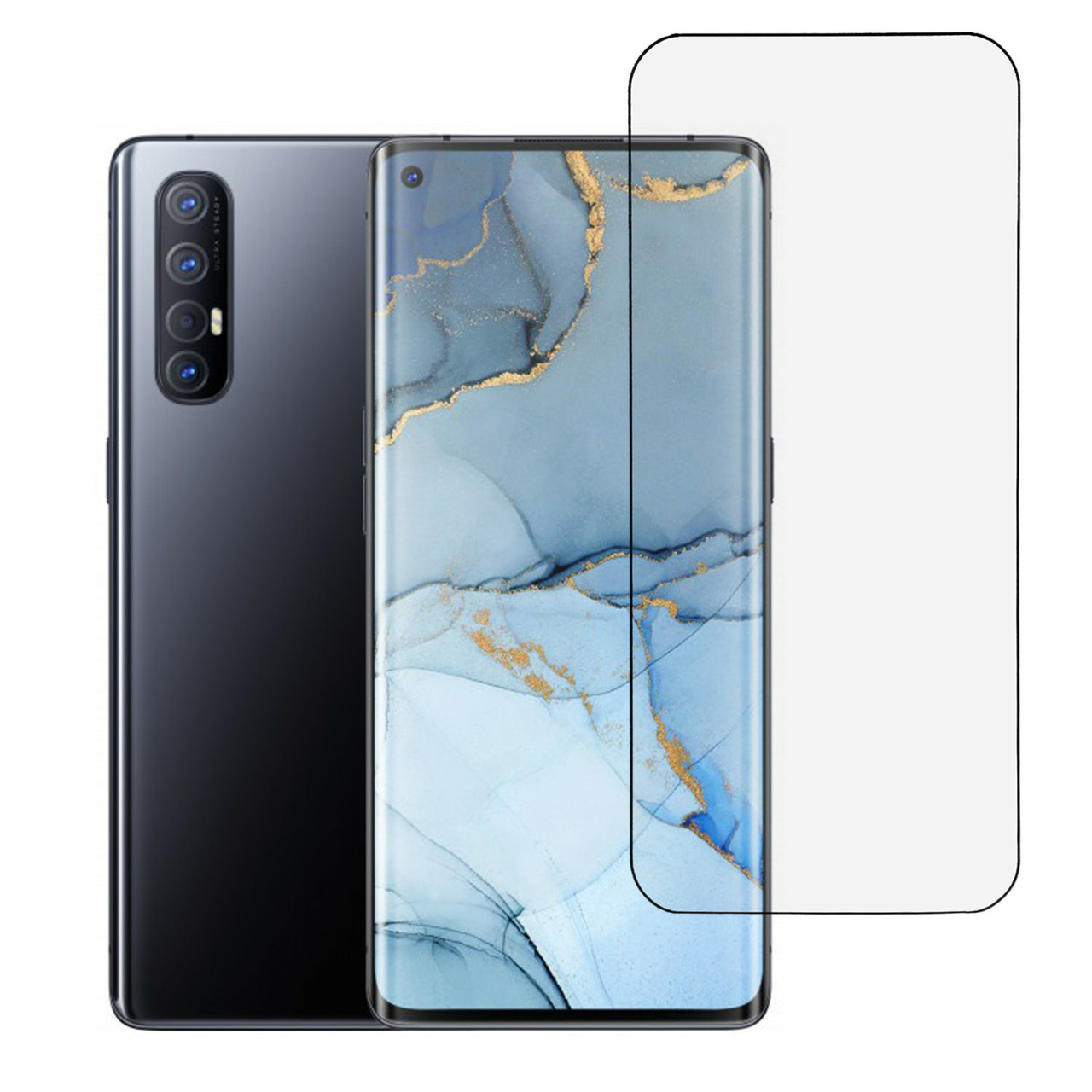 Гидрогелевая пленка Mietubl HD Oppo Reno 3 Pro Глянцевая