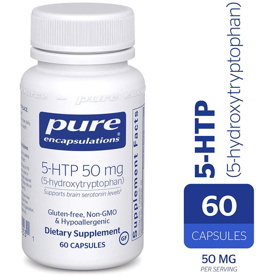 Триптофан Pure Encapsulations 5-HTP 50 mg 60 Caps