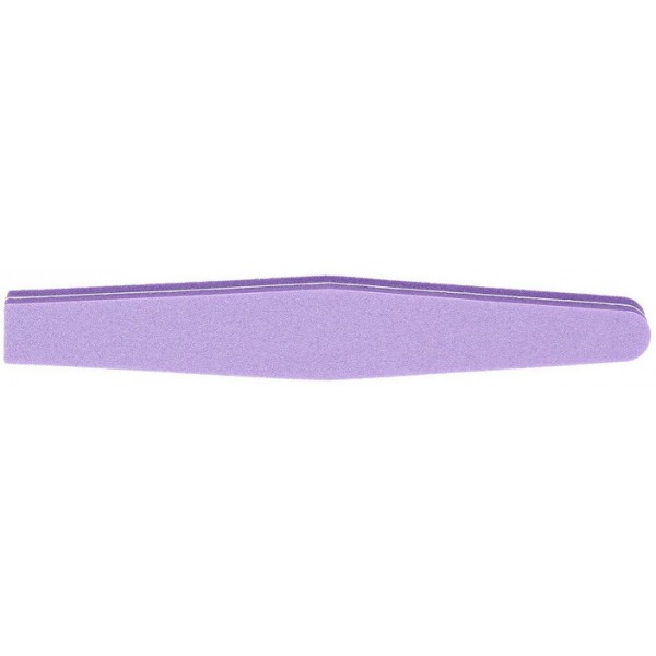 Пилка-баф для ногтей двухторонняя трапеция 100\180 Mimo Buffer 2Way Diamond Purple (5903018900513)