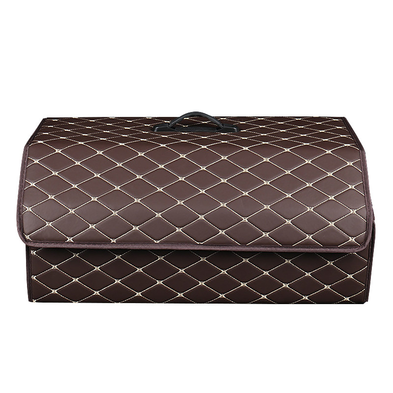 Автомобільний органайзер No Brand XY0-52 Coffee-Gold 55*31*29 см