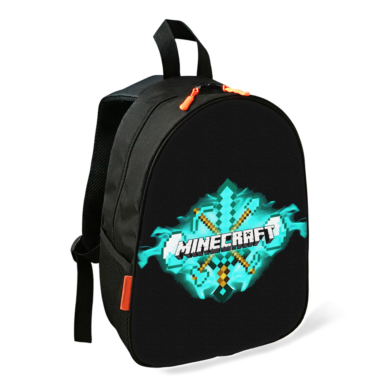 Рюкзак шкільний Minecraft Меч, 34×27×13 см, багатокольоровий