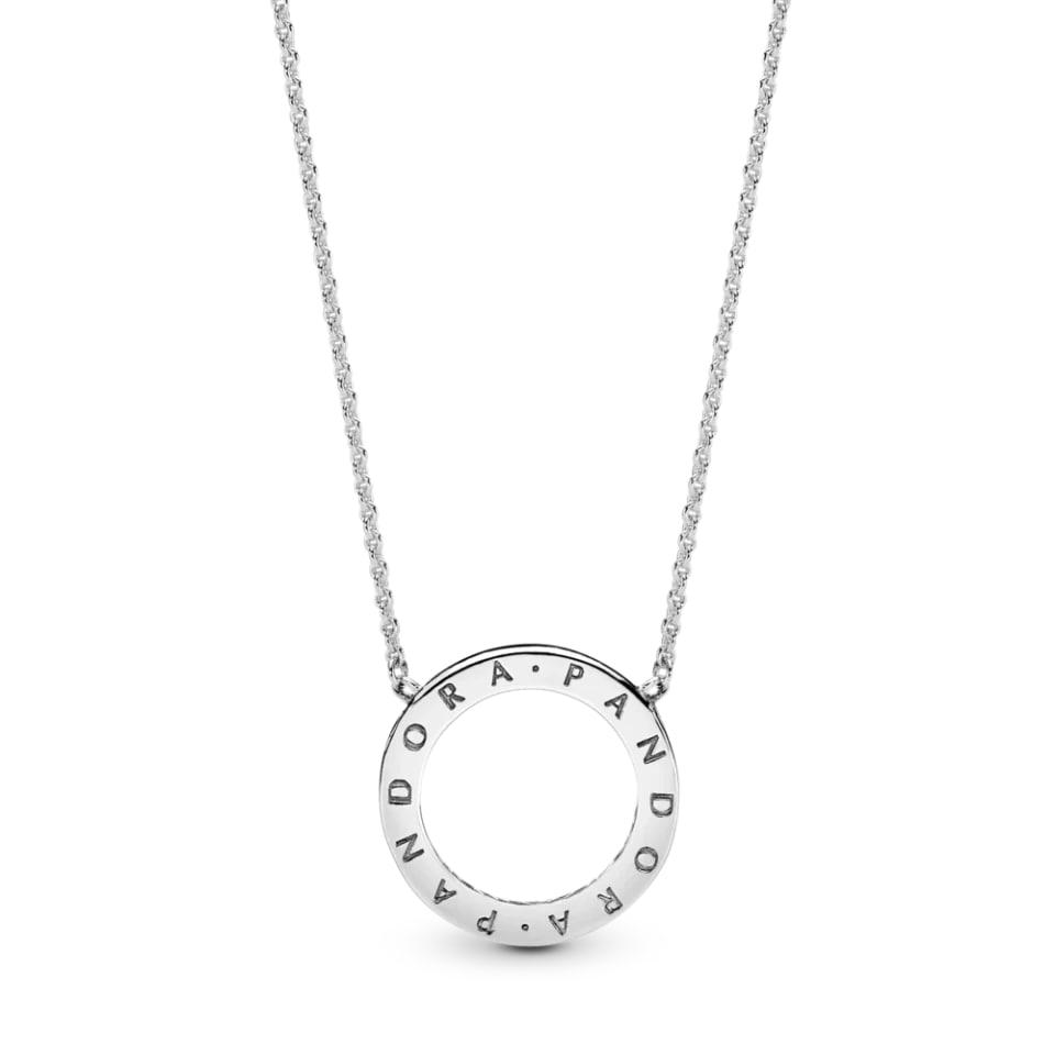 Ожерелье No Brand Сияющий круг 590514CZ 45 см (2556774570)