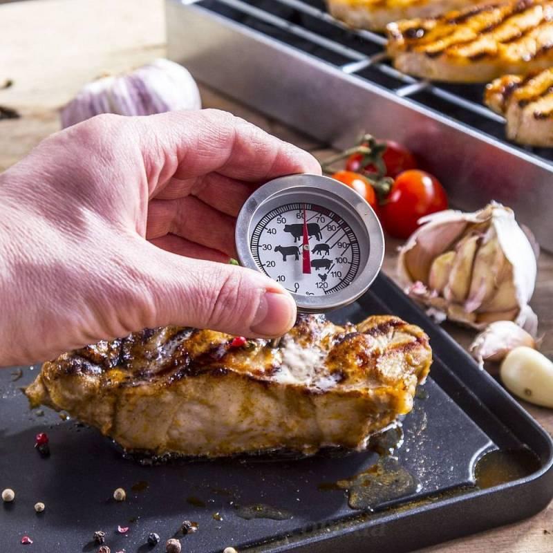 Термометр со щупом для мяса Excellent Houseware 10,5 см Разноцветный