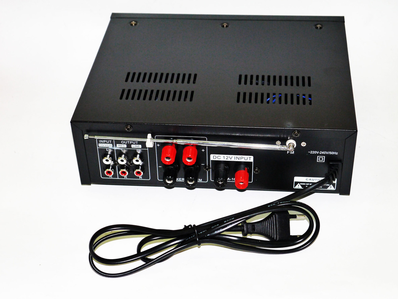 Усилитель звука Ciclon AV-512 USB+Fm+Mp3+Karaoke Черный (401606002)