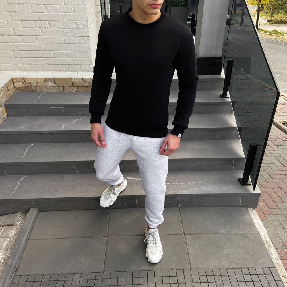 Свитшот мужской Pobedov 007 110781 XXXL Черный (00000000674)