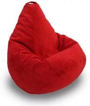 Кресло мешок груша Beans Bag Оксфорд Стронг 85*105 см Красный (hub_avmw8e)