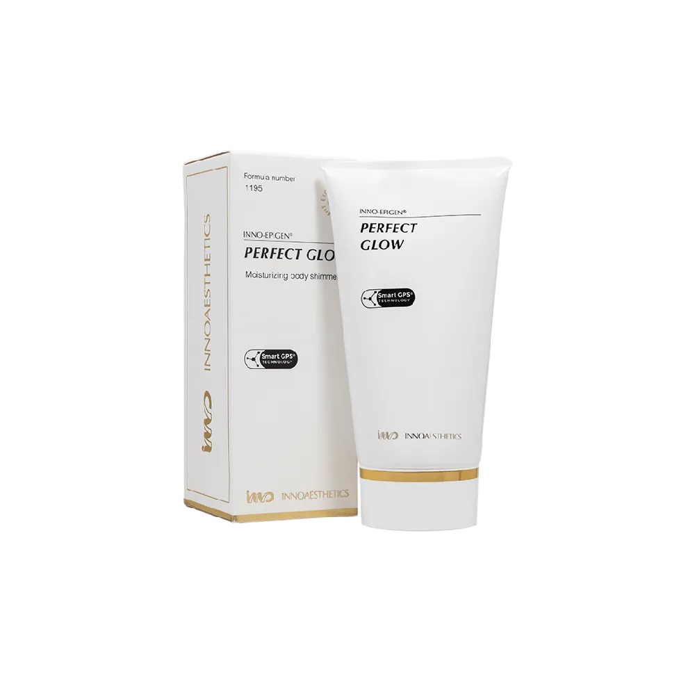 Зволожуючий шиммер для тіла Epigen Perfect Glow для підсилення сяйва шкіри Innoaesthetics 150 мл