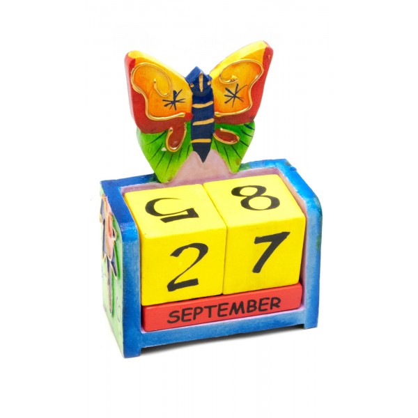 Календар настільний Метелик дерево (14.5х10.5х5 см) 29614D
