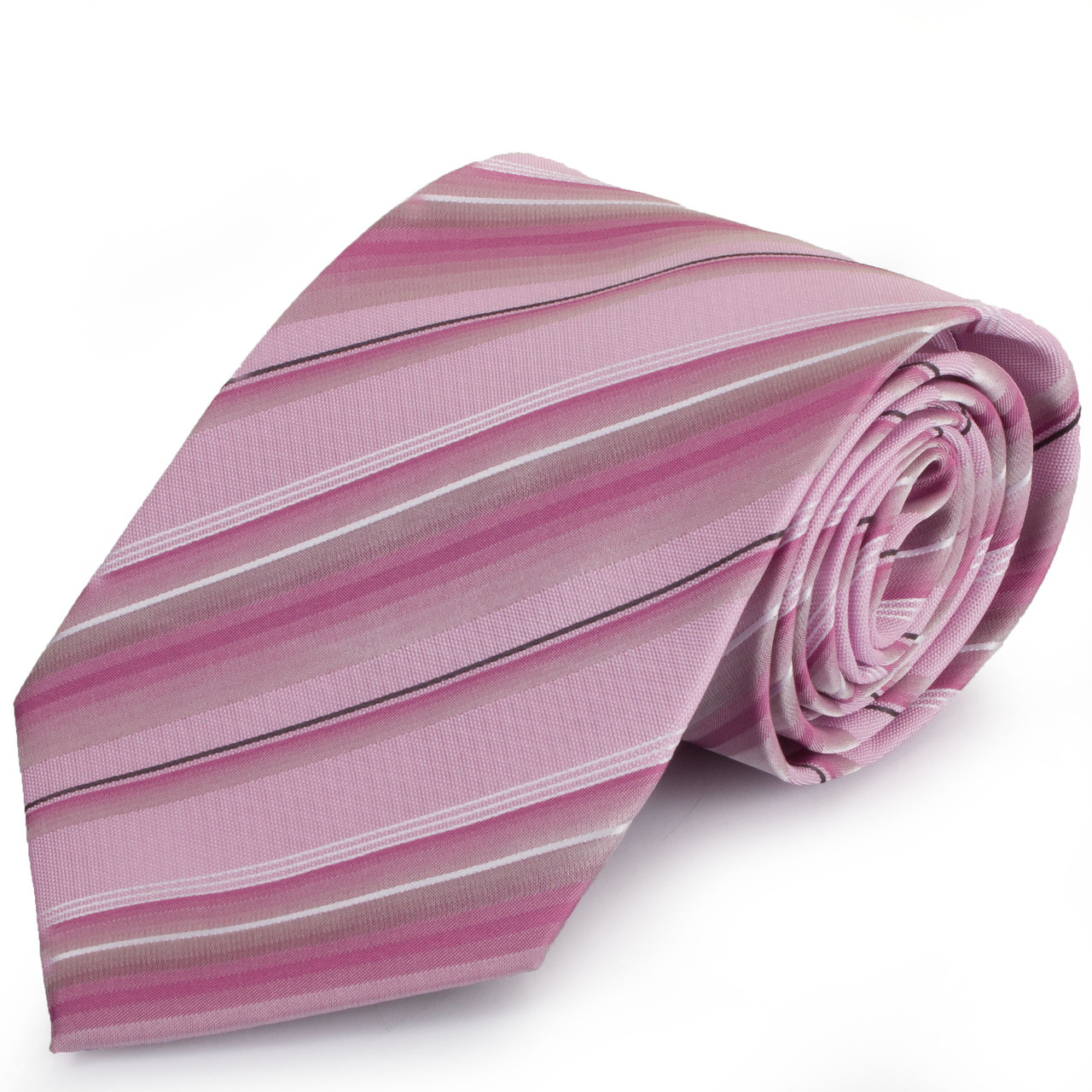 Краватка поліестерова стандарт Schönau-62 рожевий