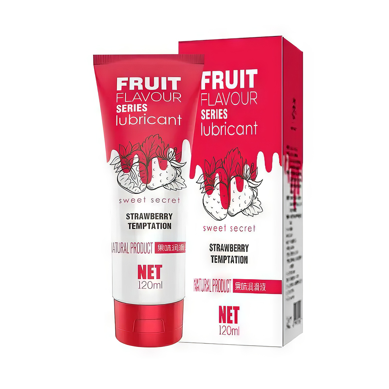 Интимный гель OLO Sweet Secret с ароматом и вкусом клубники 120 мл (S-FL-001)