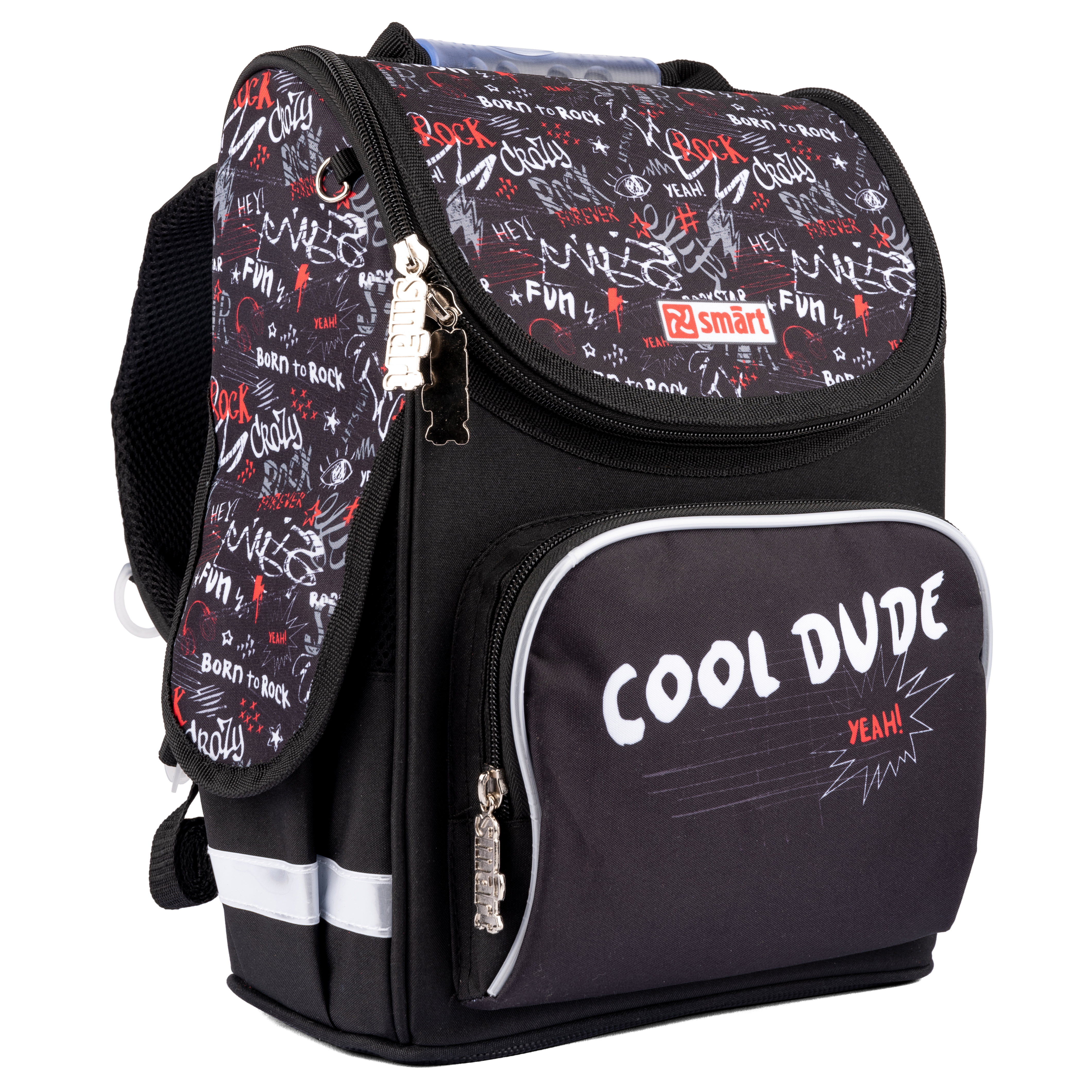 Рюкзак школьный каркасный Smart PG-11 Dude (559013)