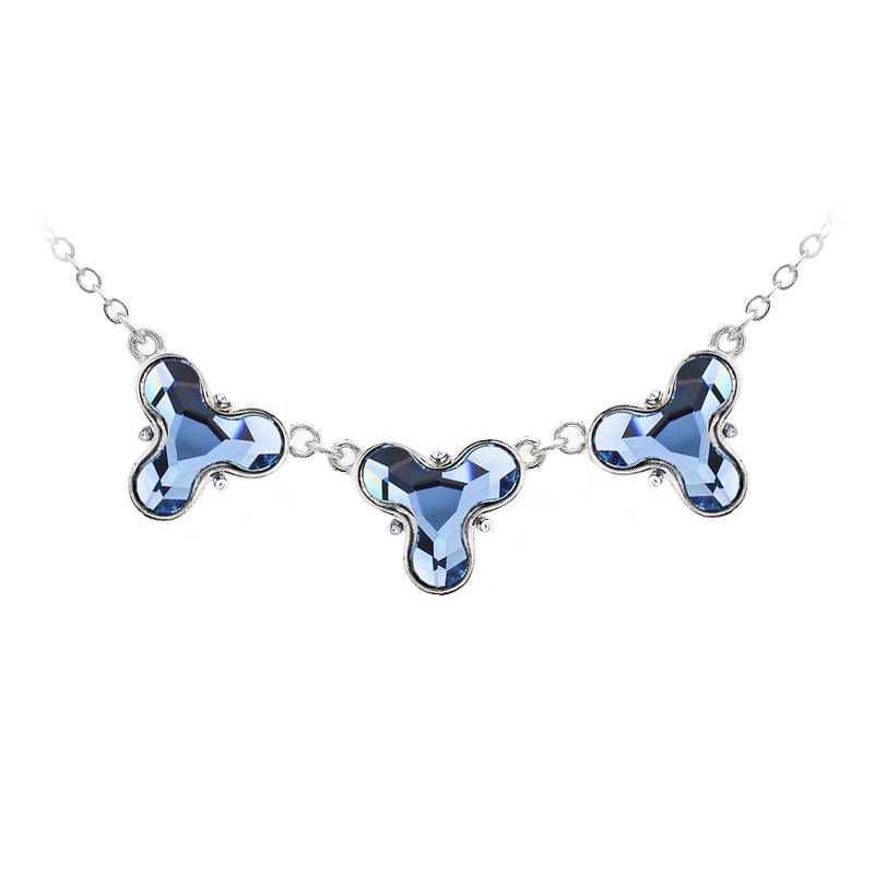 Кольє KOBI 3x Trojlstek 8 мм зі Swarovski (7730-1383-04-32)