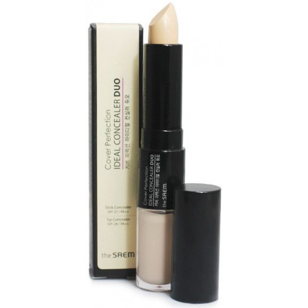 Консилер два в одному The Saem Cover Perfection Ideal Concealer Duo 02 Rich Beige 4.2г+4.5г