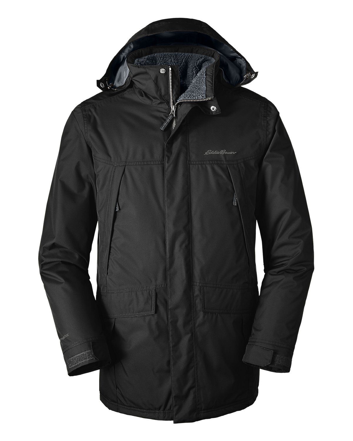 Куртка Eddie Bauer Rainfoil Insulated Parka L Черная (6019BK)