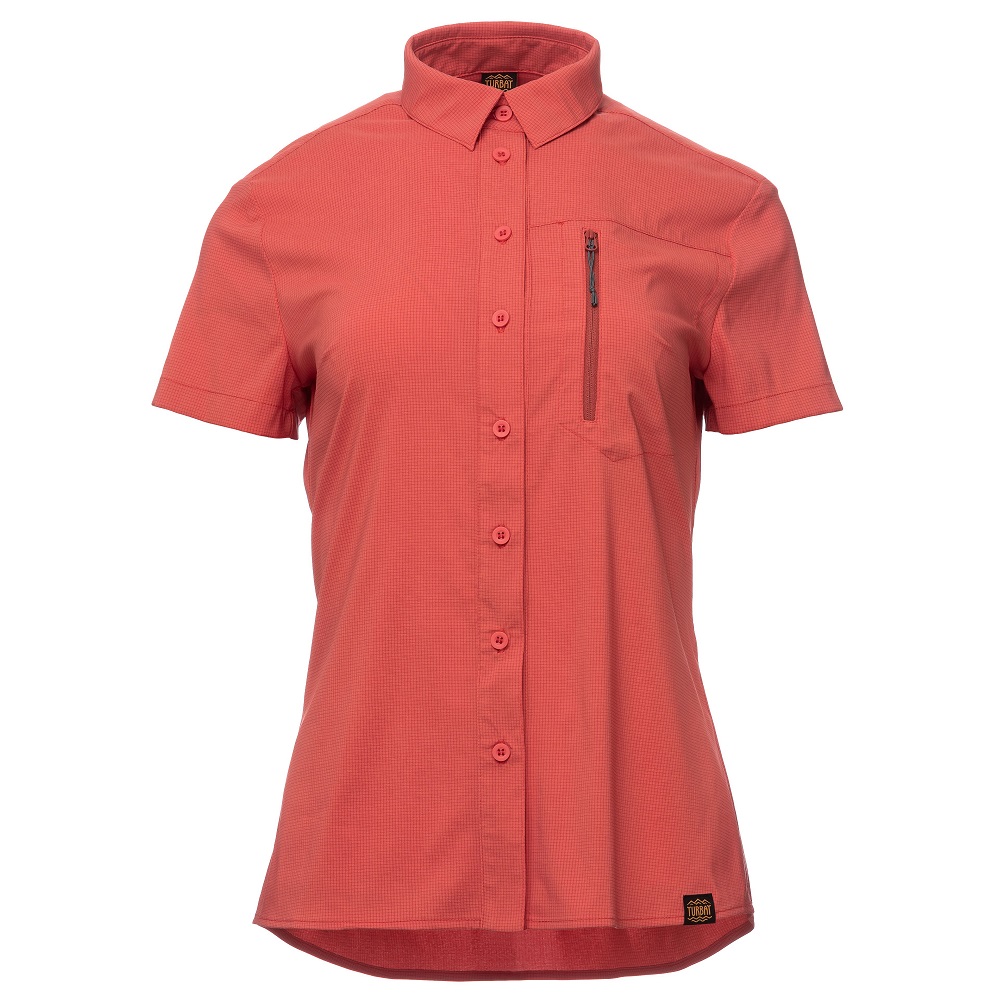 Рубашка Turbat Maya SS Wmn S Красный (1054-012.004.1910)