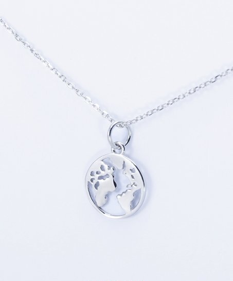 Колье серебряное Infini родированое kl2-24 40+5 см