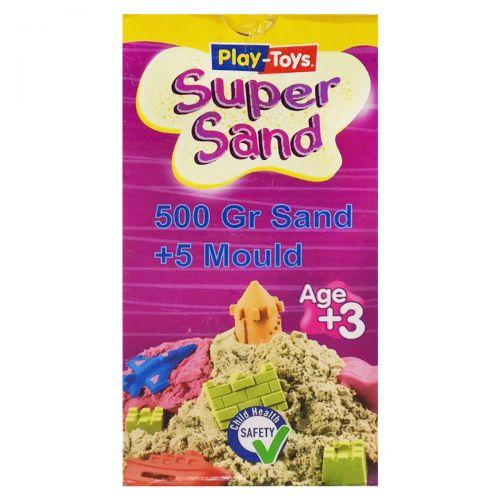 Кінетичний пісок Play Toys Super Sand 500 г Різнокольоровий PT 42410