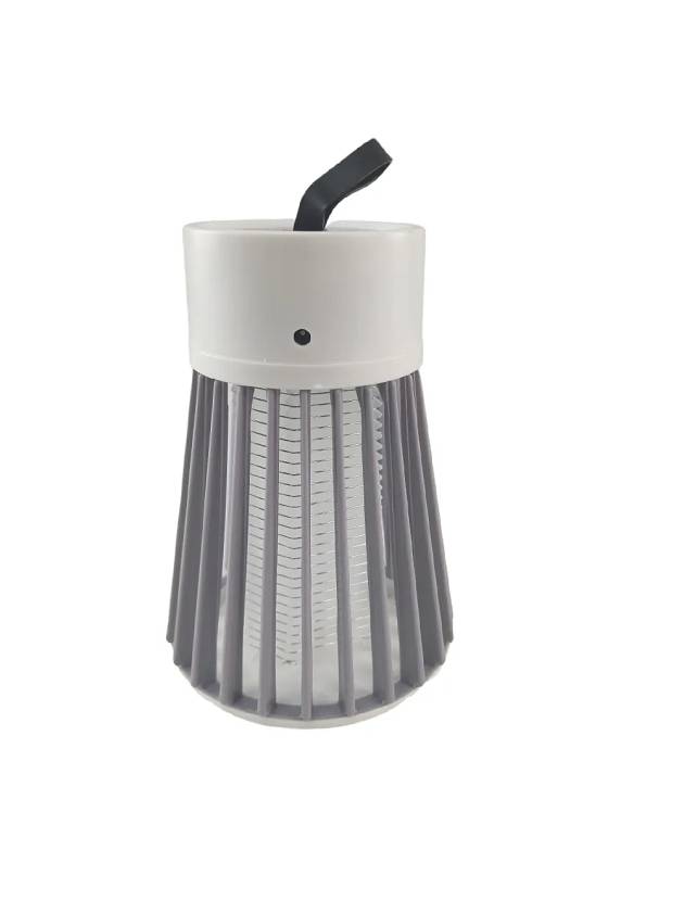 Пастка-лампа від комах Mosquito killing Lamp YG-002 USB LED Сіра
