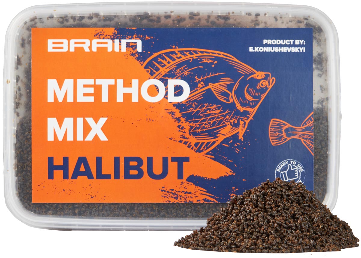 Метод Мікс Brain Halibut палтус 400 г (1858-53-49)