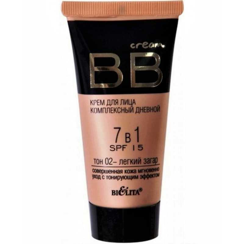 Крем для лица "Комплексный" дневной SPF15 7 в 1 BB Bielita 30мл