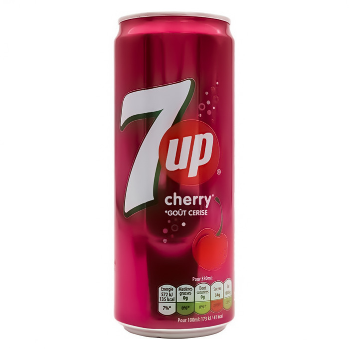 Напиток 7UP CHERRY 0.33 л (13915)