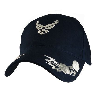 Кепка Eagle Crest Air Force (Hap Only) W/Bolts Dark Navy-4 (6386DNV)