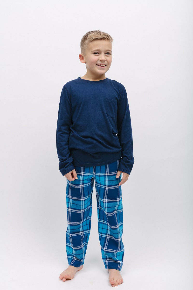 Пижама для мальчика Cyberjammies Felix 6853 122 см Сине-голубой (5051877471139)