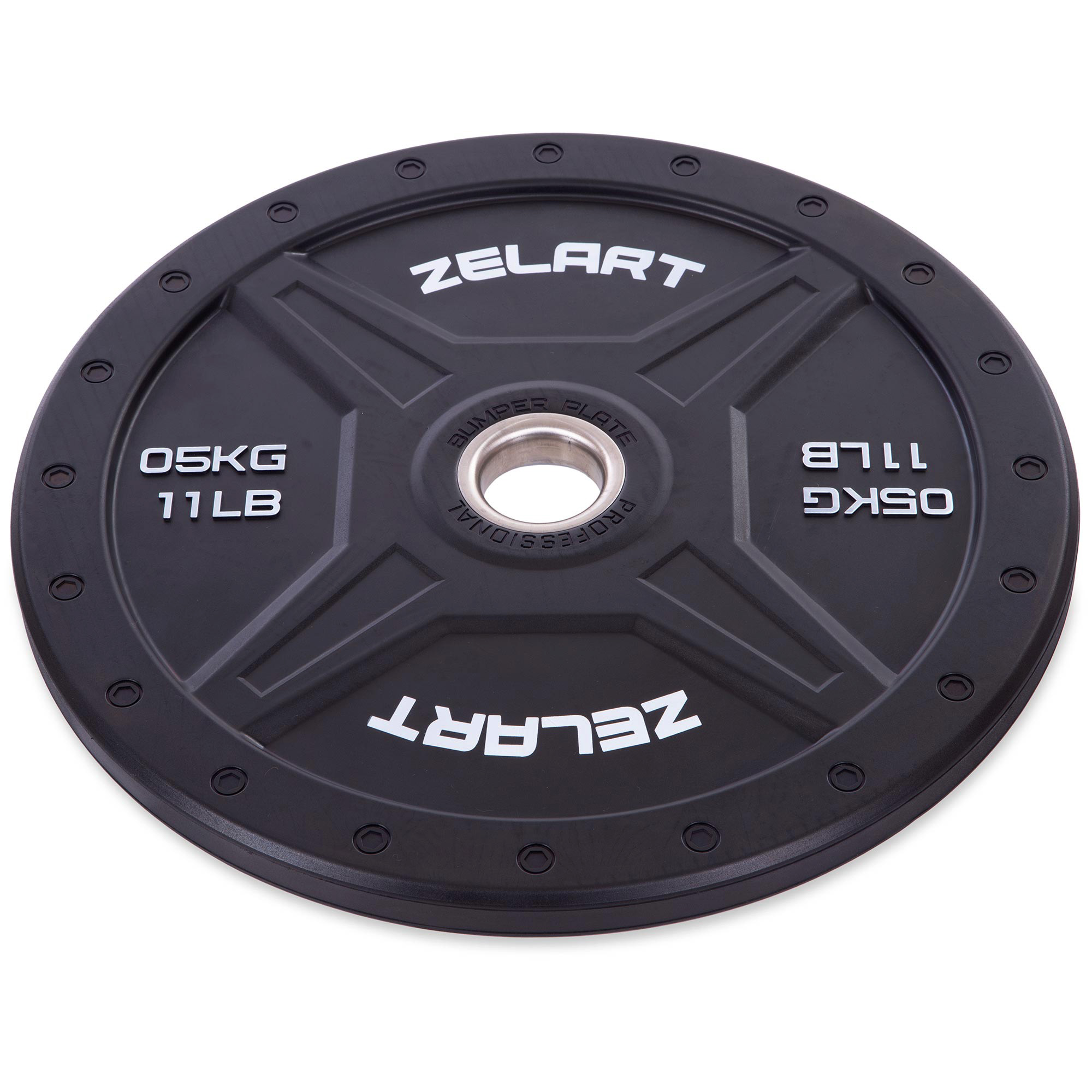 Бамперні диски для кросфіту Zelart TA-2258-5 5кг Чорний