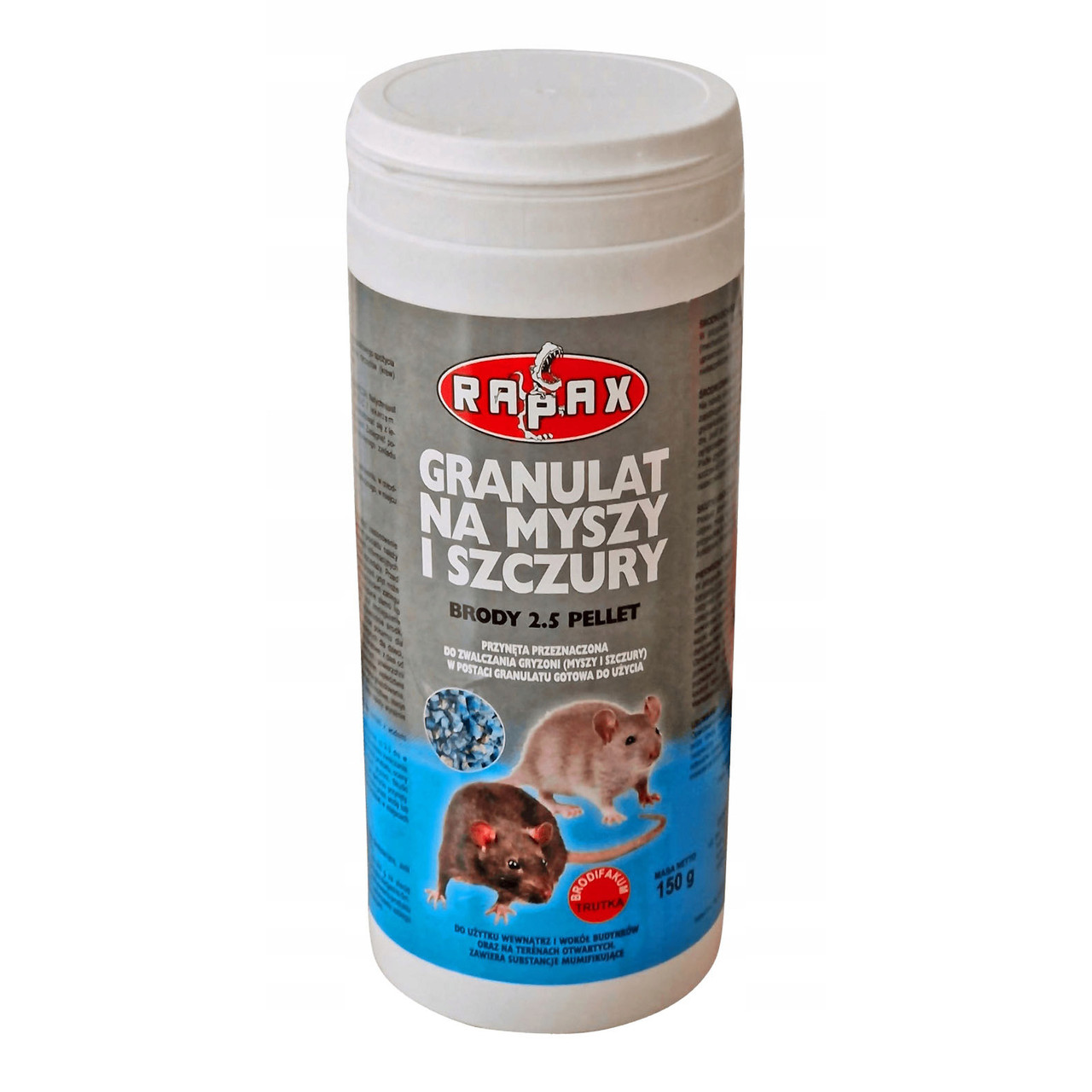 Гранулы мумифицирующие для крыс и мышей Rapax 150 г
