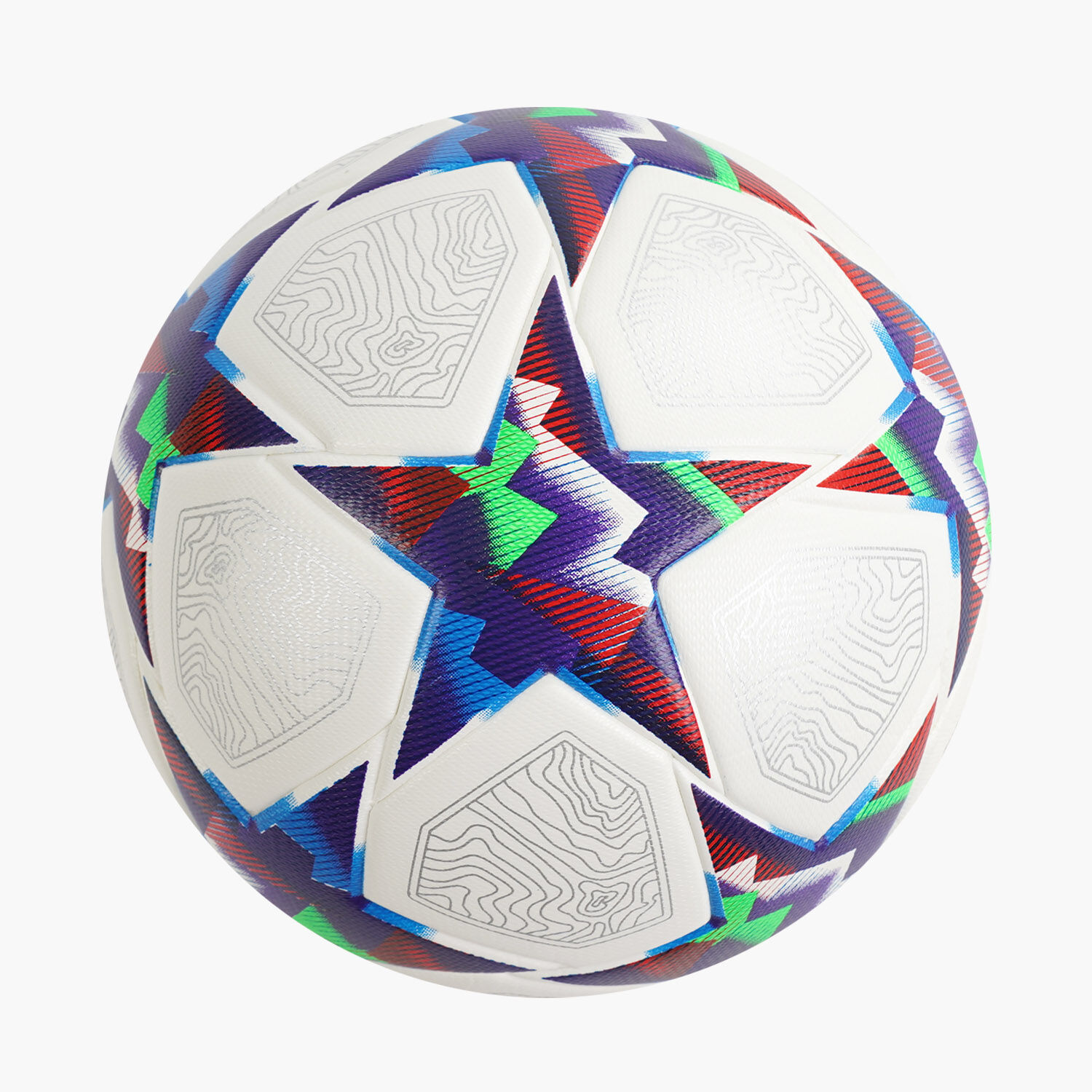 Мяч футбольный TK Sport №5 Разноцветный (158091)
