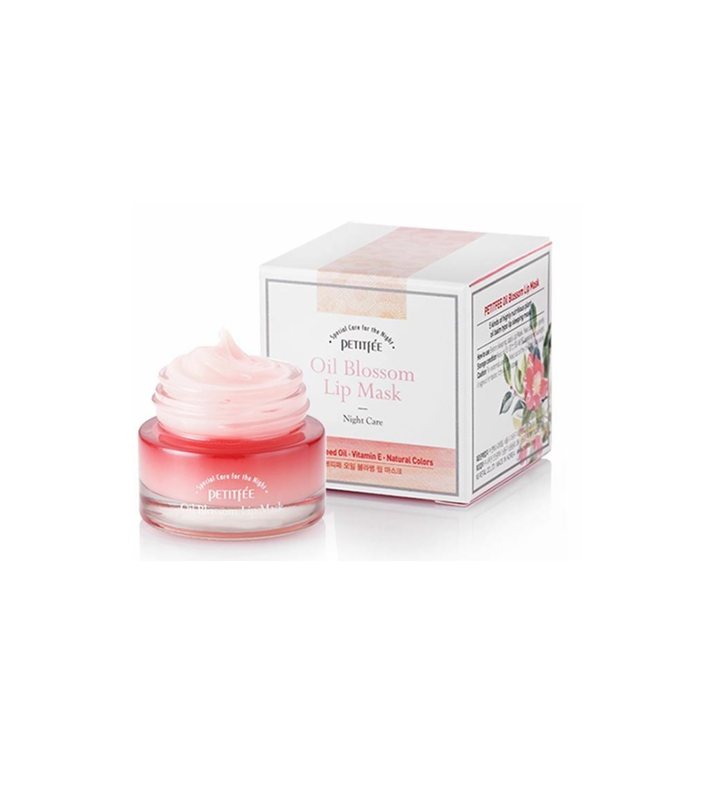 Маска для губ Олія камелії Petitfee  Koelf Oil Blossom Lip Mask Camellia seed oil 15 г (8809508850023)