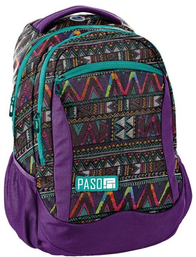 Жіночий рюкзак міський Paso Фіолетовий (18-2808CP)