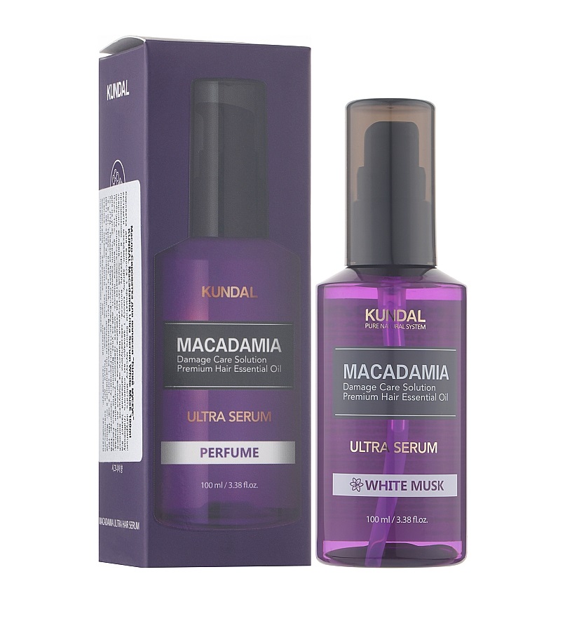 Сироватка для волосся Macadamia Ultra Hair Serum White Musk Kundal 100 мл