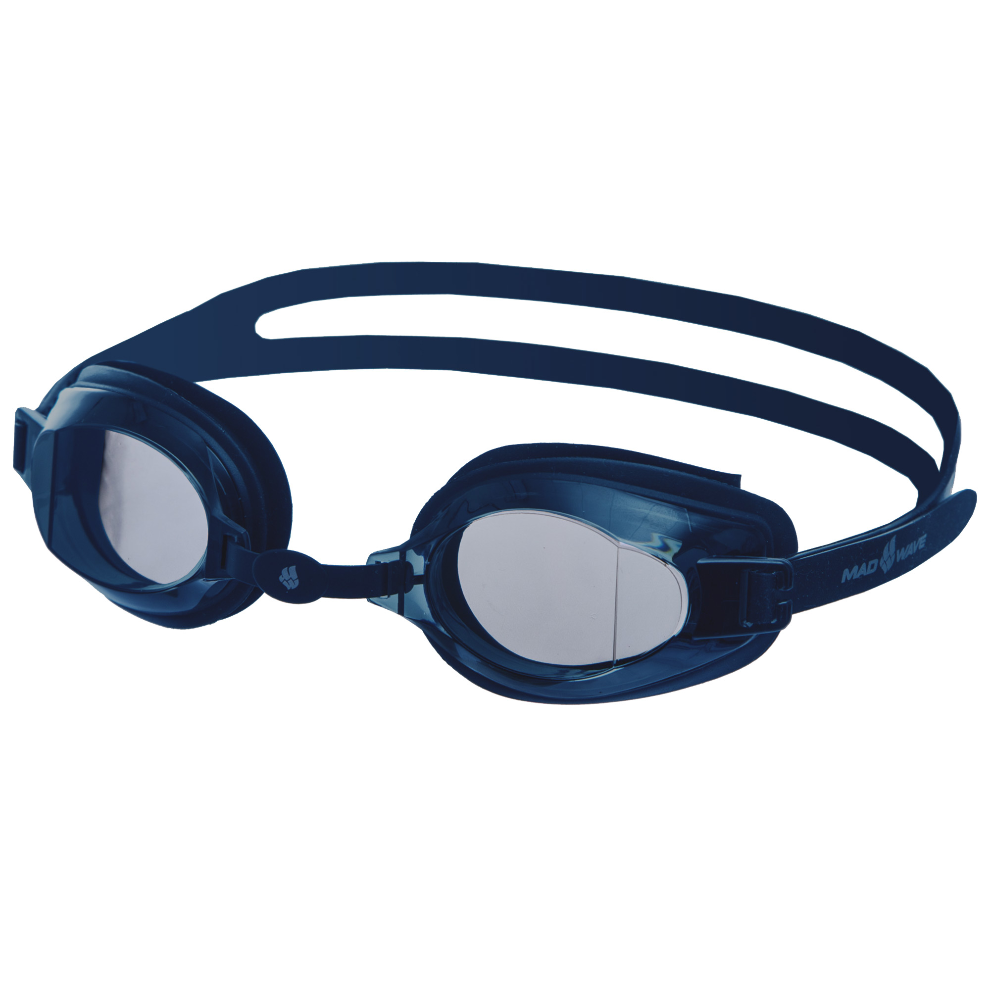 Очки для плавания MadWave STALKER M041904 Темно-синий