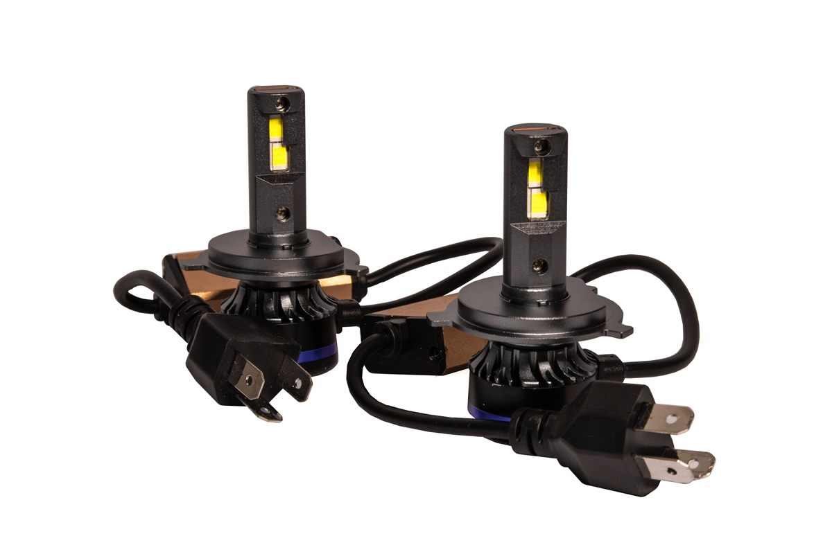 Комплект LED ламп HeadLight T19 H4 (P43t) 45W 9-32V 6000K