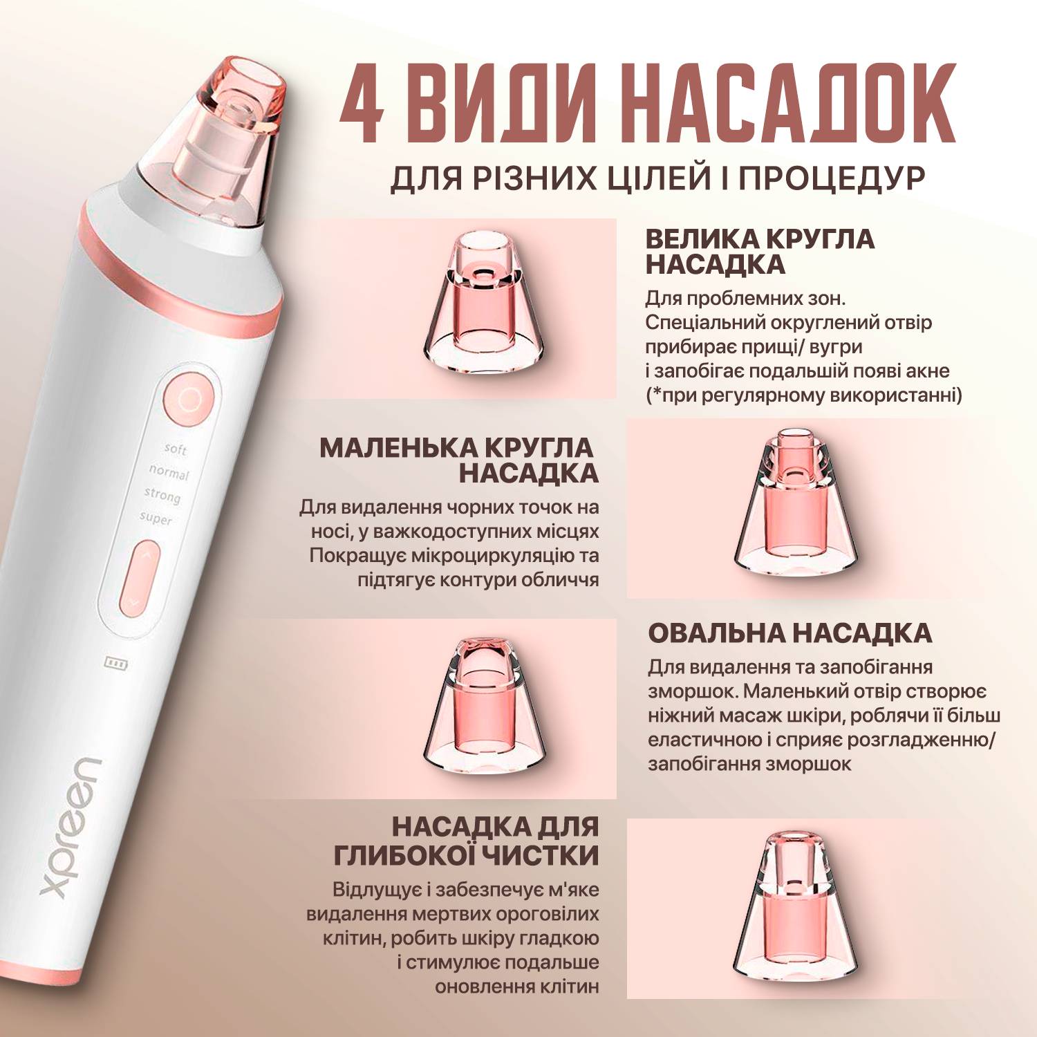 Вакуумный очиститель пор SBTR XPREEN 037 (XPR-037)