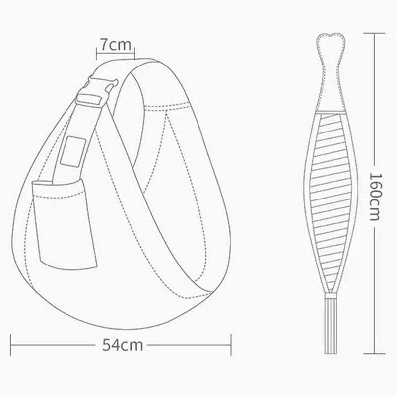 Cлинг для новорожденных Sears Roebuck 160x54 Бордовый (v-12679)